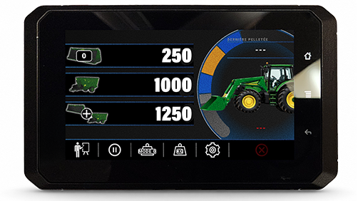 Balance légère pour tracteur
